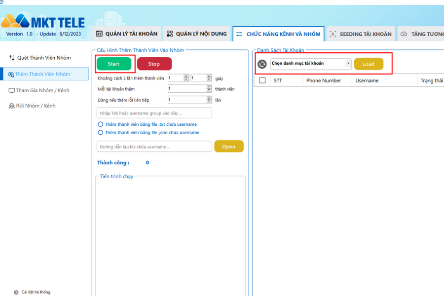 Chạy Kịch Bản Kéo Mem Telegram Tự Động Chạy Kịch Bản Kéo Mem Telegram Tự Động