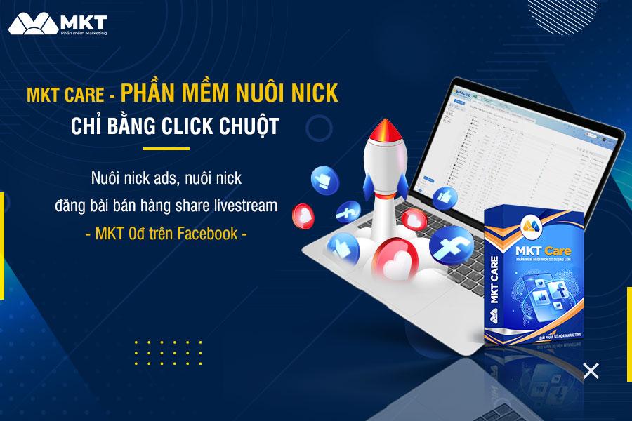Chạy tool facebook bằng MKT Care