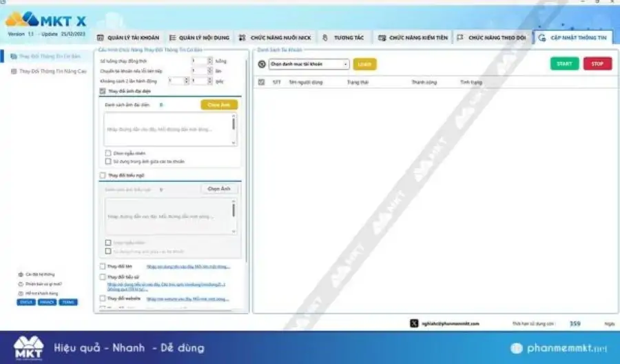 Phần mềm MKT Twitter Phần mềm MKT Twitter