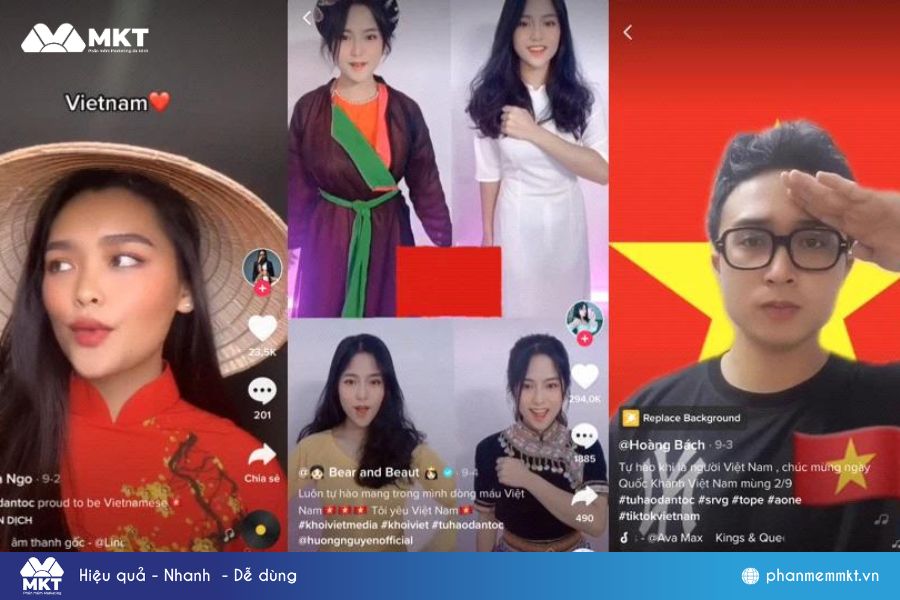 Sản xuất các video bắt trend