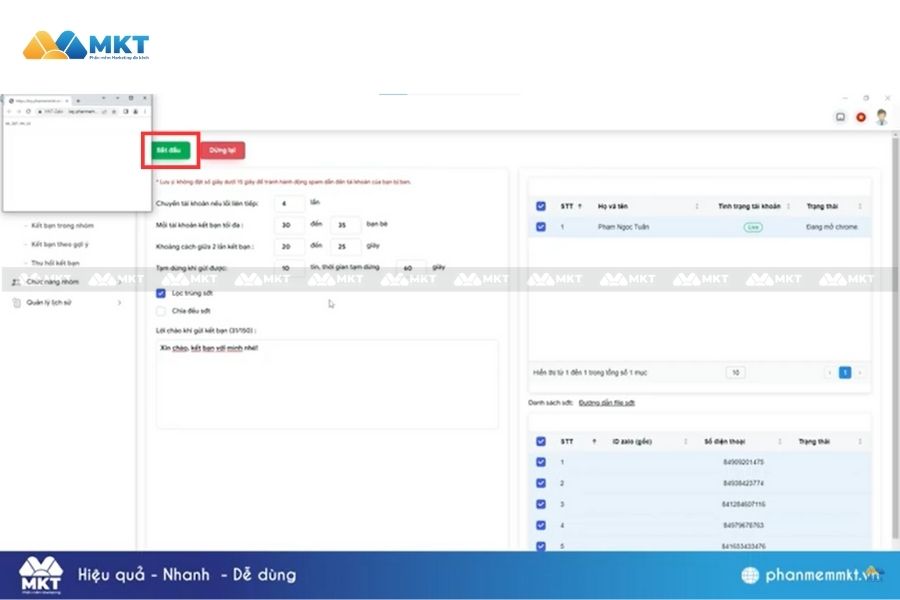 Hướng dẫn cách kết bạn Zalo hàng loạt Hướng dẫn cách kết bạn Zalo hàng loạt