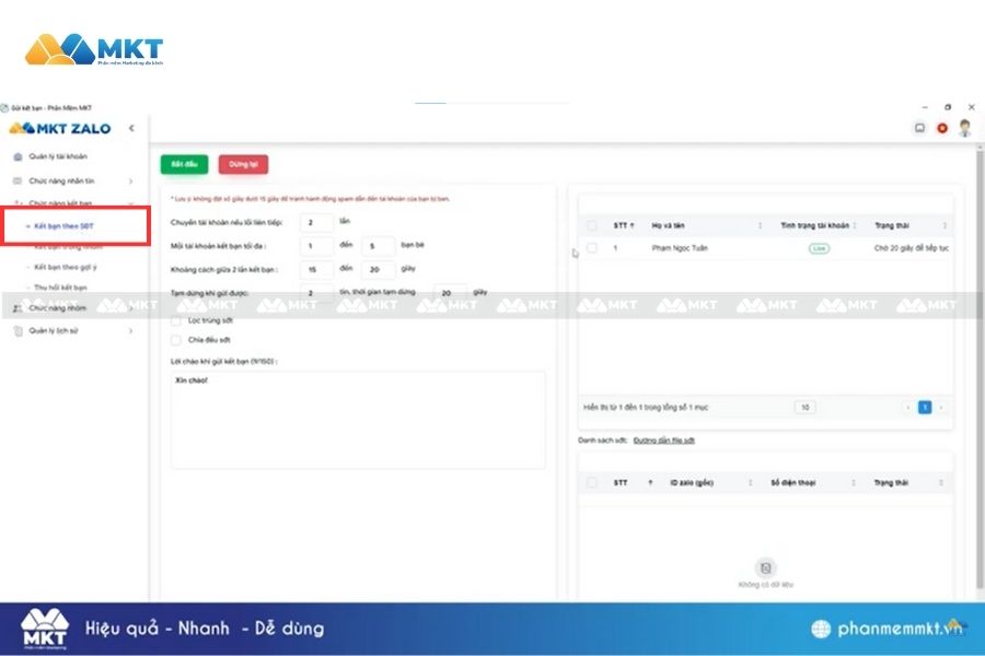 Hướng dẫn cách kết bạn Zalo hàng loạt Hướng dẫn cách kết bạn Zalo hàng loạt