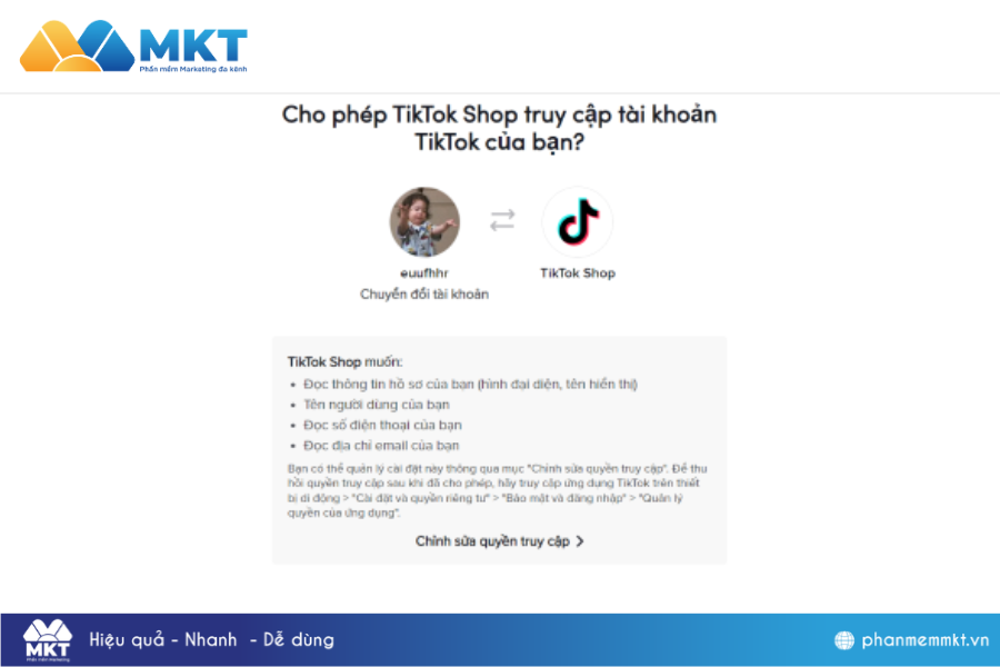 Cần điền đầy đủ thông tin mà TikTok Shop yêu cầu. Cách bán hàng trên Tiktok Shop hiệu quả tức thì
