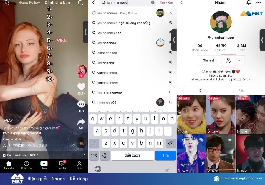Cách xóa follow trên TikTok
