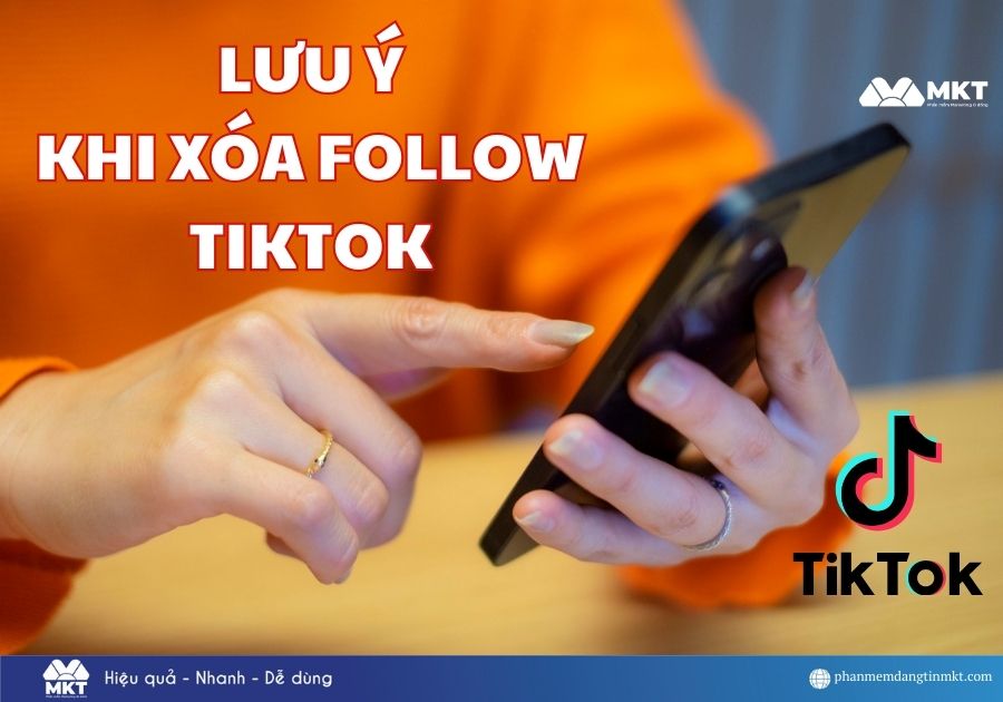 Cách xóa follow trên TikTok