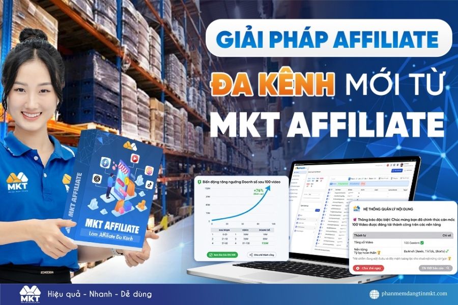 phần mềm Affiliate Marketing tự động