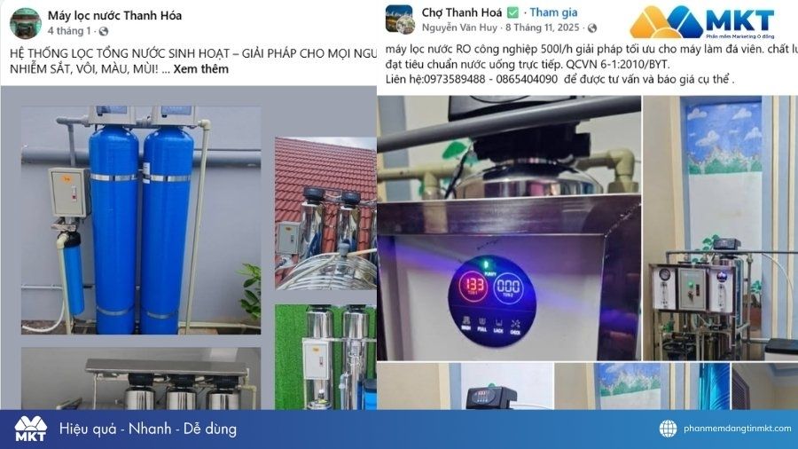 Cửa hàng máy lọc nước Hoàng Ngân