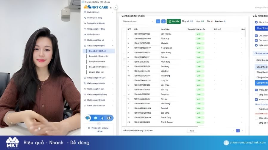 Đăng bài Facebook tự động