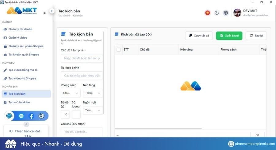 Phần mềm tạo video bằng AI