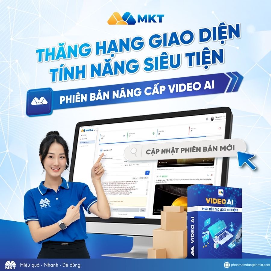 Phần mềm tạo video bằng AI