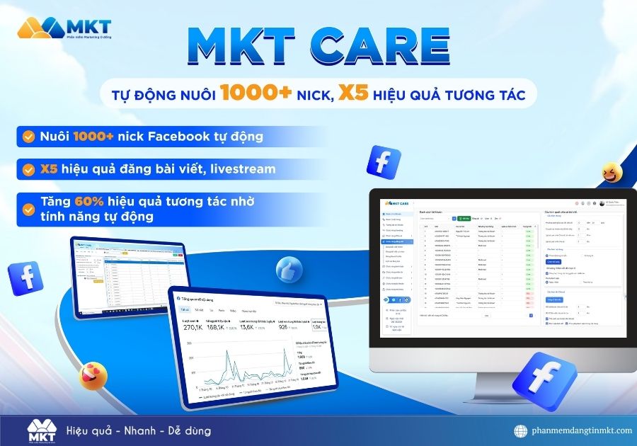 Tool nuôi nick Facebook