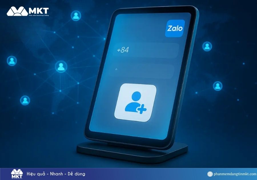 Auto kết bạn Zalo