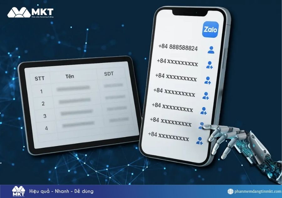 Auto kết bạn Zalo