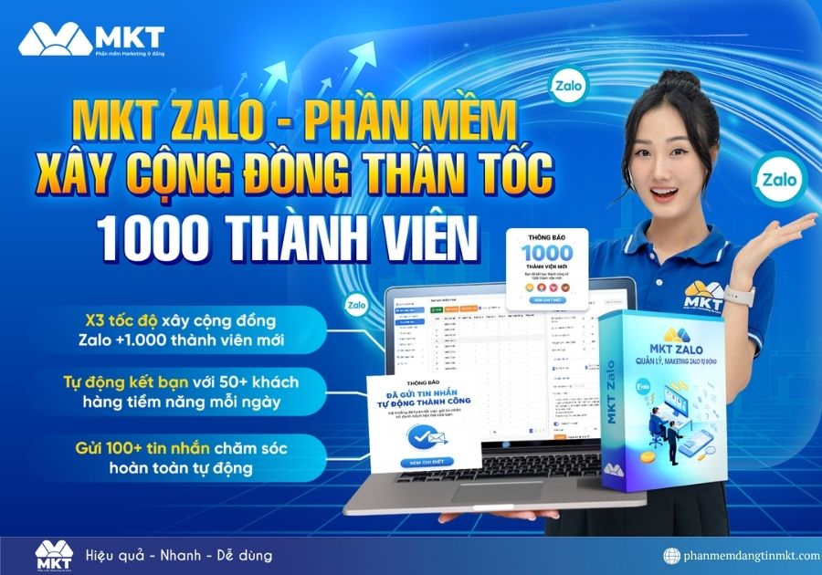 Auto kết bạn Zalo