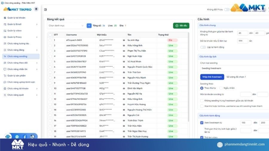 Livestream đồ gia dụng