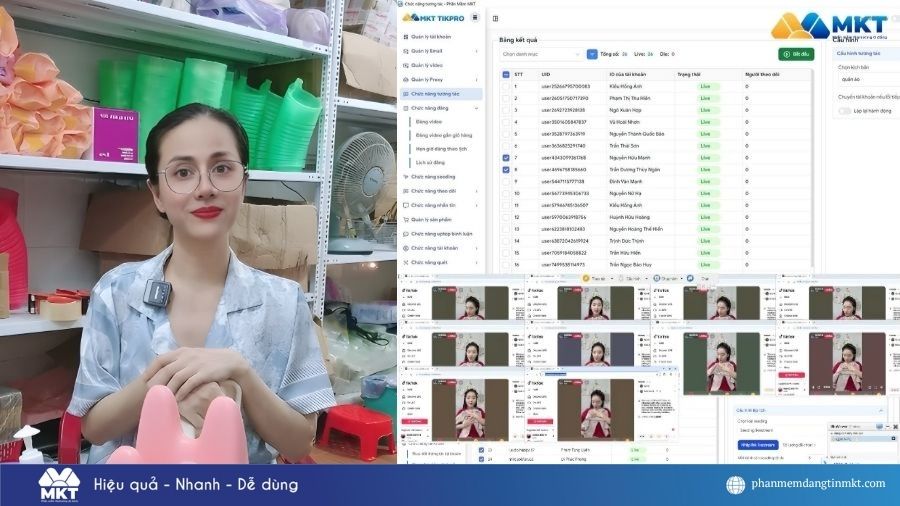 Livestream đồ gia dụng