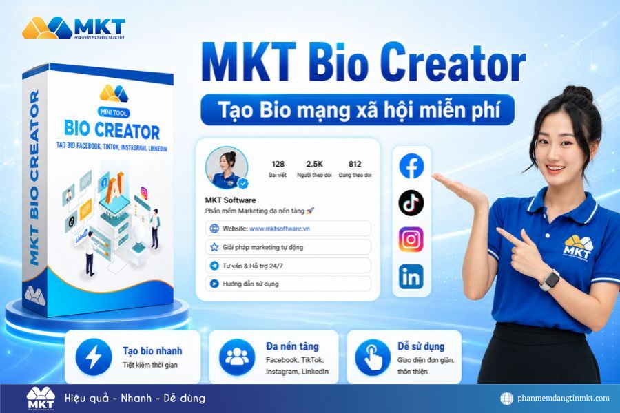 Công cụ tạo bio miễn phí