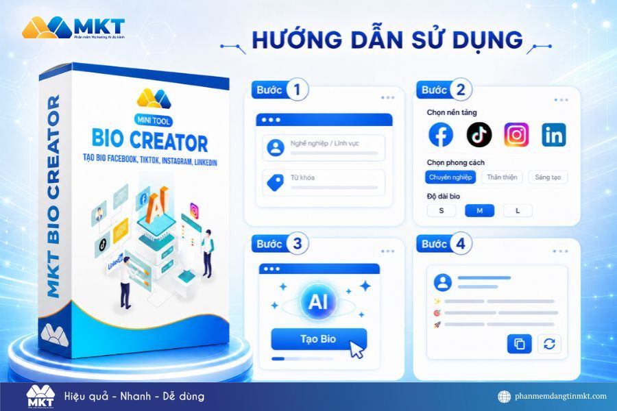 Công cụ tạo bio miễn phí