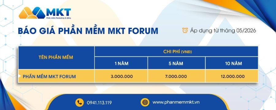 Phần mềm seeding forum